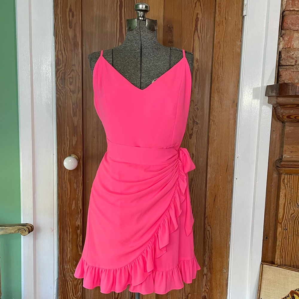 Lily Pulitzer Alisa Wrap Dress ~ size 10